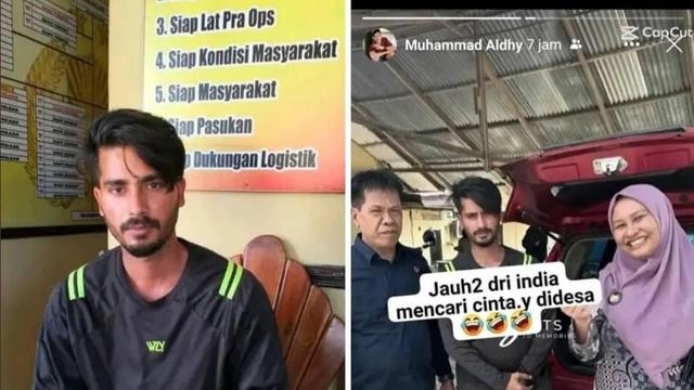 Pria asal India (Doc: Facebook.com/PutraDerita)
