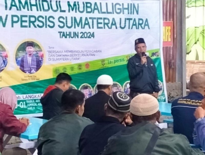 Nuh Harap Dakwah Persis Sumut Cetak Pemimpin Strategis. Foto: Ist