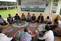 Kabid Penais Zawa Silaturahim dengan FOZ Sumut di Sentra DD Farm. Foto: Ist