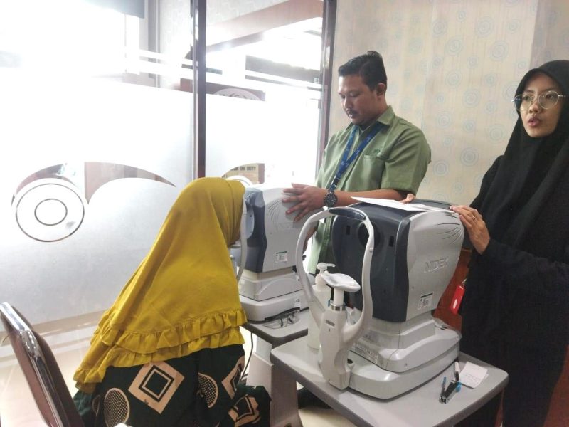 BI Sumut-DD Waspada Gelar Operasi Katarak Gratis. Foto: Ist