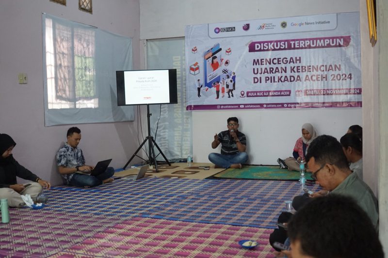 Kolaborasi Jadi Kunci Cegah Ujaran Kebencian di Pilkada Aceh 2024. Foto: Ist