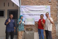 PT Pegadaian Kanwil I Medan Salurkan Sarana Air Bersih di Kota Medan. Foto: Ist