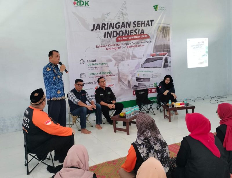 Dompet Dhuafa Bentuk Jaringan Sehat Indonesia di Sumut. Foto: Ist