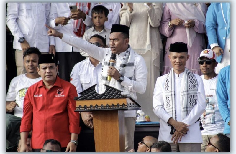Pasangan Safaruddin-Zaman Akli unggul di Pilkada Abdya. Foto: Ig @safaruddinzamanakli