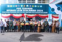 Pj Wali Kota Sabang Andri Nourman meninjau Posko Nataru di Pelabuhan Balohan. Foto: Ist