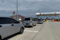 Libur natal dan tahun baru kendaraan melintasi Jalan Tol Sibanceh meningkat. Foto: Ist 