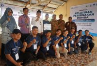Bank Indonesia dan DD Waspada Luncurkan Program Pelatihan Peternakan Domba. Foto: Ist
