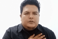 M. Aris Setiawan, Ketua lembaga swadaya koalisi Masyarakat pancasila anti korupsi (KAMPAK) di wilayah Kota Langsa.