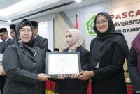 Yudisium program doktor dan magister UIN Ar-Raniry Banda Aceh. Foto: Ist