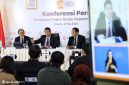 Konferensi pers Lembaga Penjamin Simpanan (LPS) di Jakarta. Foto: Dok LPS